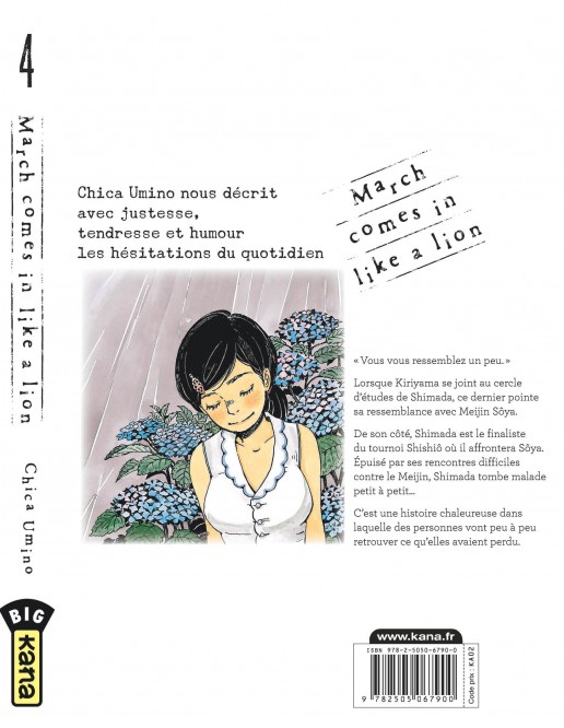 March comes in like a lion – Tome 4 - 4eme