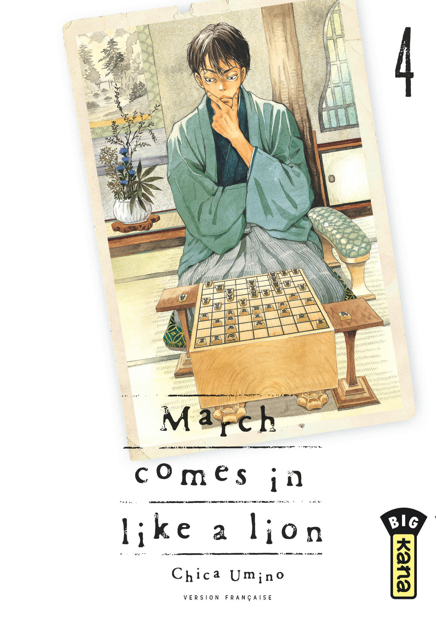 March comes in like a lion – Tome 4 - couv