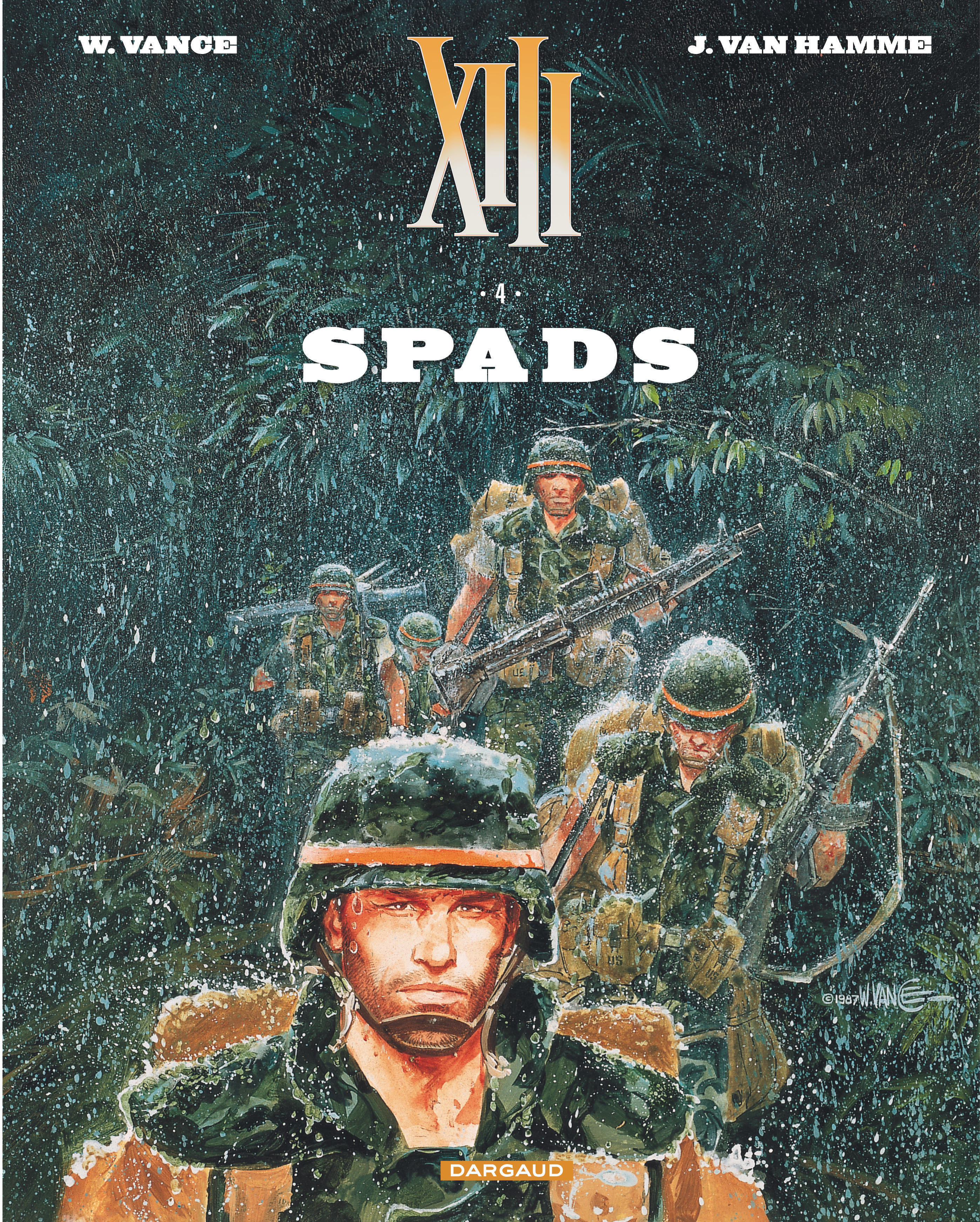 XIII – Tome 4 – Spads - couv