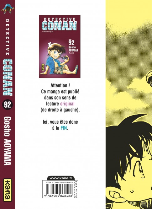 Détective Conan – Tome 92 - 4eme