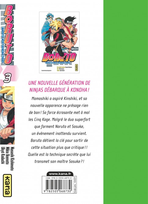 Boruto - Naruto next generations – Tome 3 - 4eme