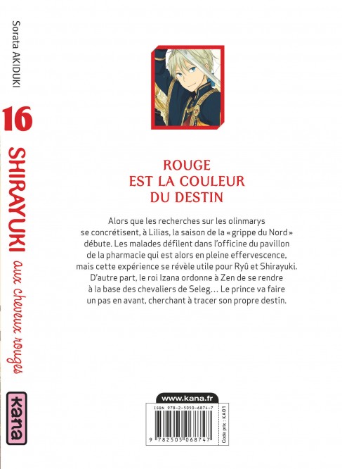 Shirayuki aux cheveux rouges – Tome 16 - 4eme