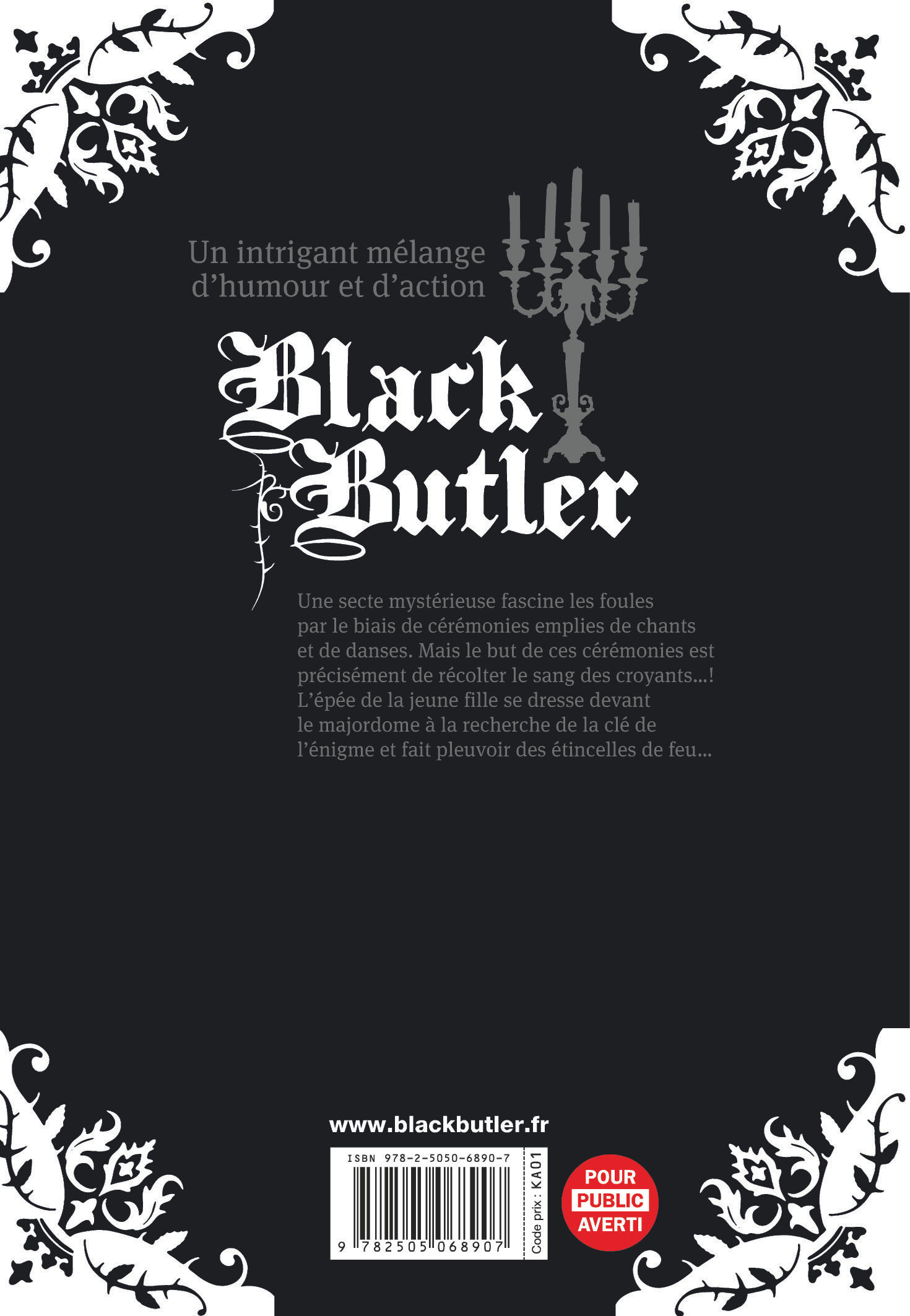 Black Butler – Tome 24 - 4eme