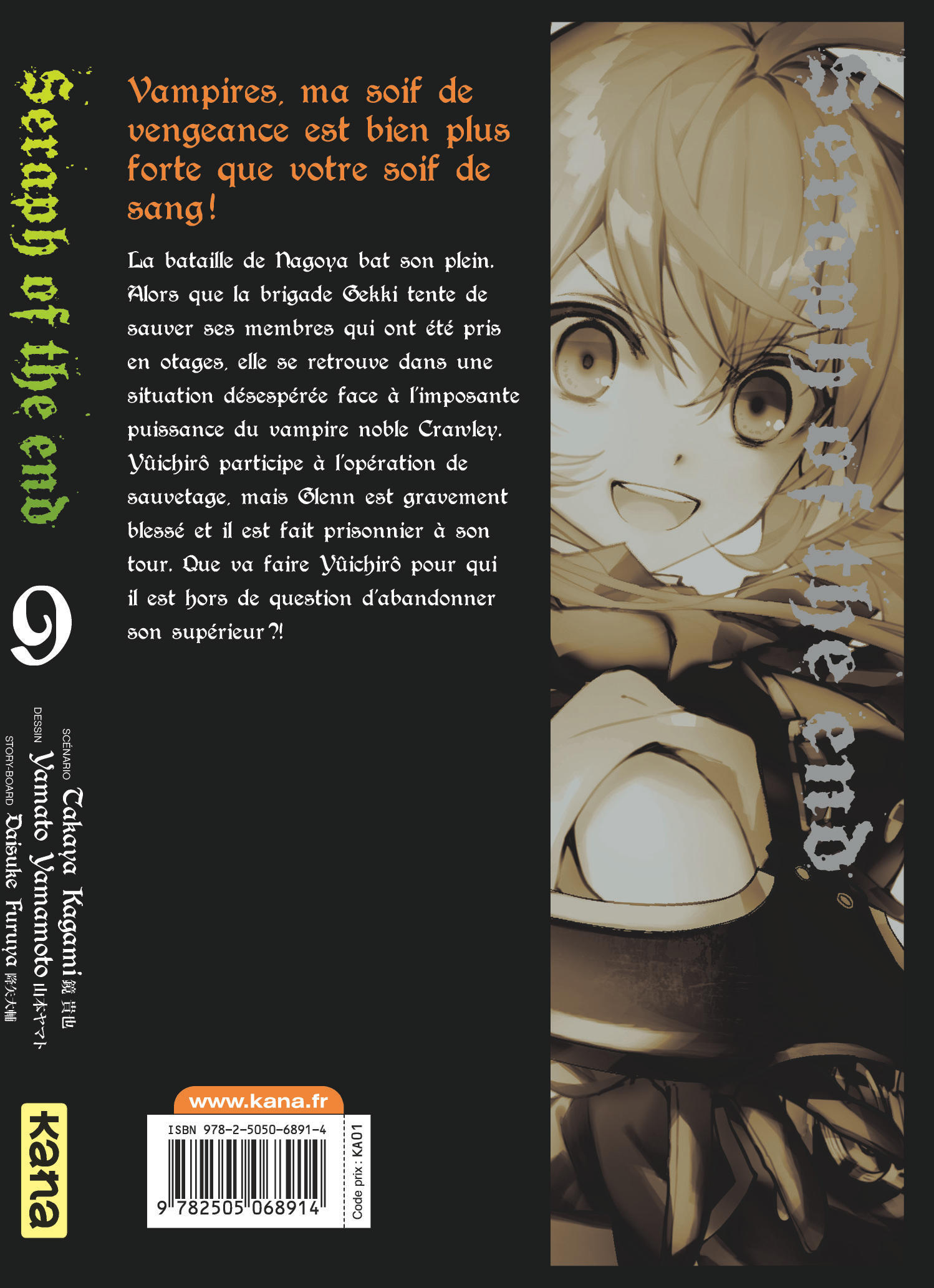 Seraph of the end – Tome 9 - 4eme