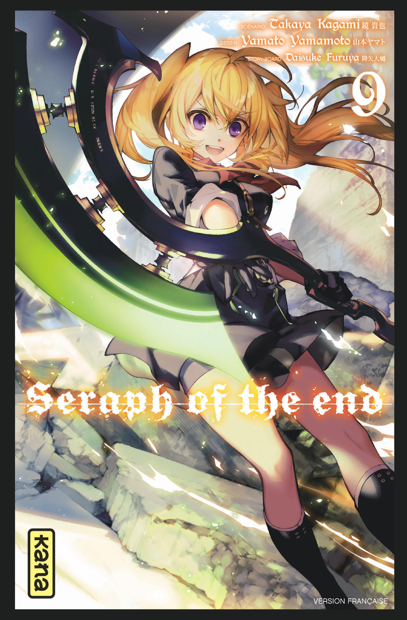 Seraph of the end – Tome 9 - couv