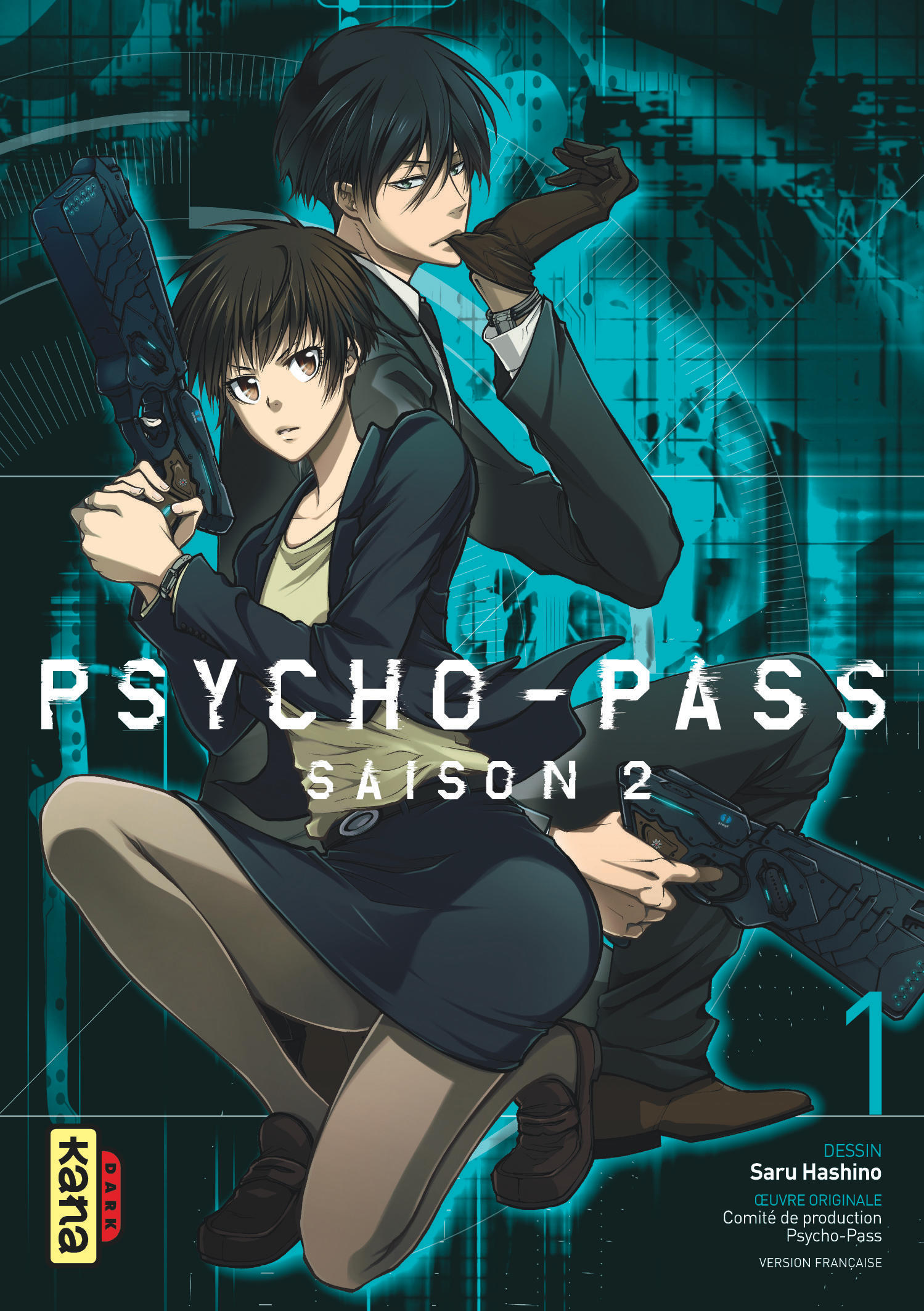 Psycho-Pass Saison 2 T1 - couv