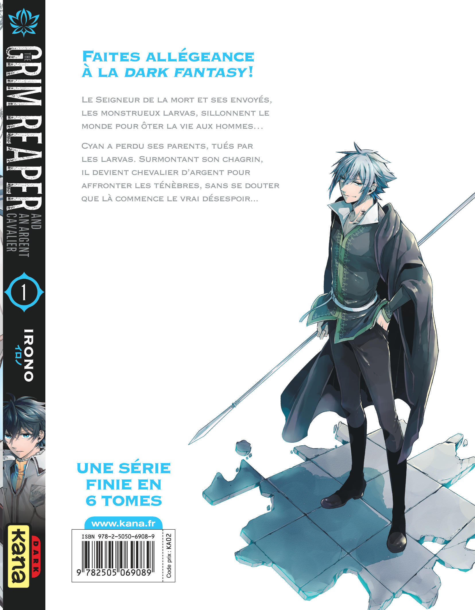 The grim reaper and an argent cavalier – Tome 1: Livres Manga par Irono