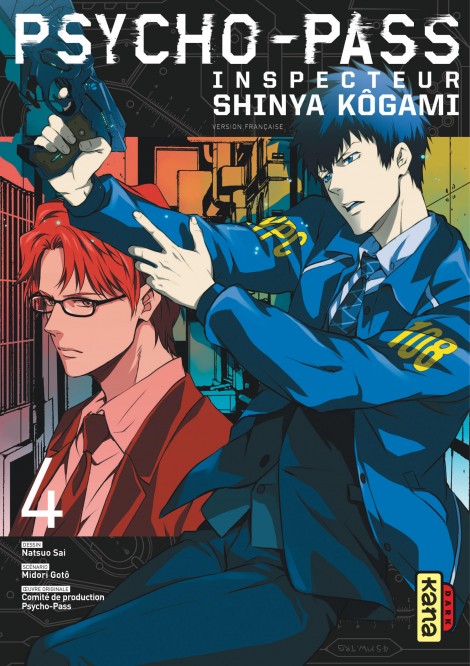 Psycho-Pass Inspecteur Shinya Kôgami – Tome 4 - couv