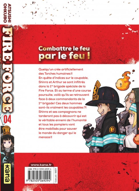 Fire Force – Tome 4 - 4eme