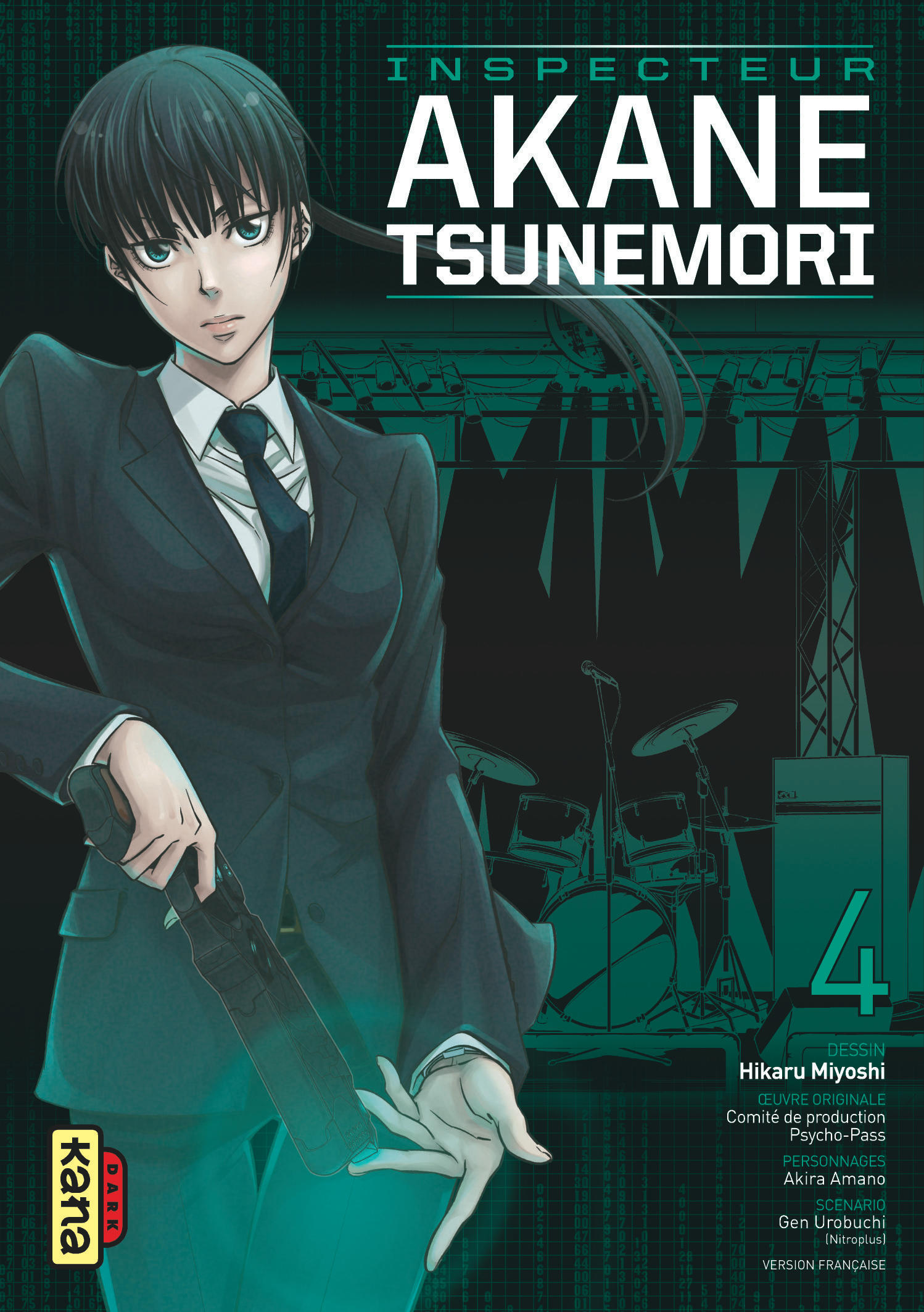 Psycho-Pass Saison 1 - Inspecteur Akane Tsunemori T4 - couv