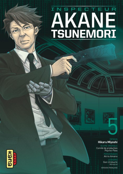 Psycho-Pass Saison 1 - Inspecteur Akane Tsunemori – Tome 5 - couv