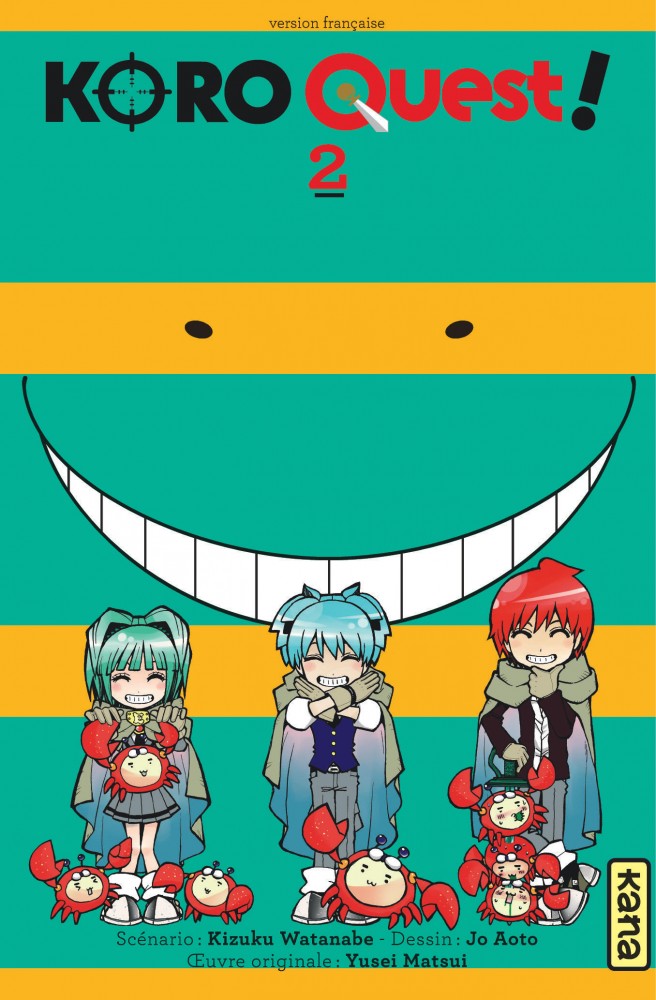 Manga Assassin Classroom Nombre De Tome Koro Quest! – Tome 2: Livres Manga par Frédéric Malet, Yusei Matsui, Jo