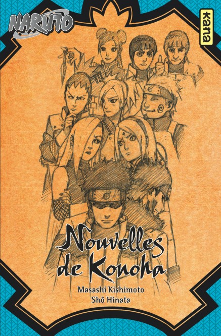 Naruto - romans – Tome 8 – Nouvelles de Konoha - couv