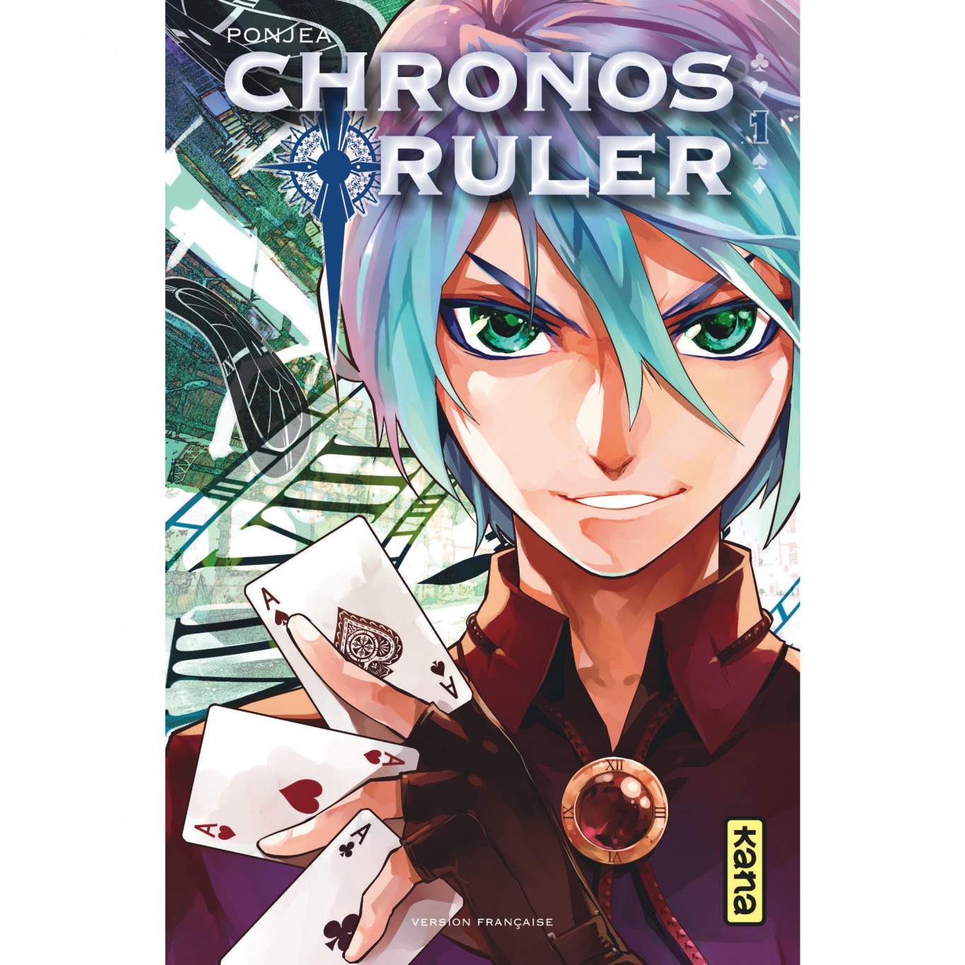 Horologue Chronos Ruler Chronos Ruler – Tome 1: Livres Manga par An Ning, Ponjea chez Kana