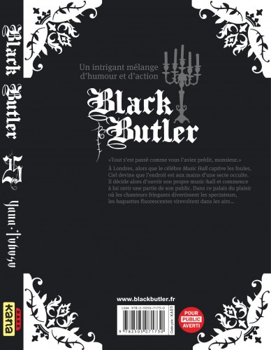 Black Butler – Tome 25 - 4eme