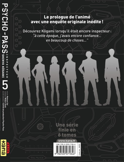 Psycho-Pass Inspecteur Shinya Kôgami – Tome 5 - 4eme