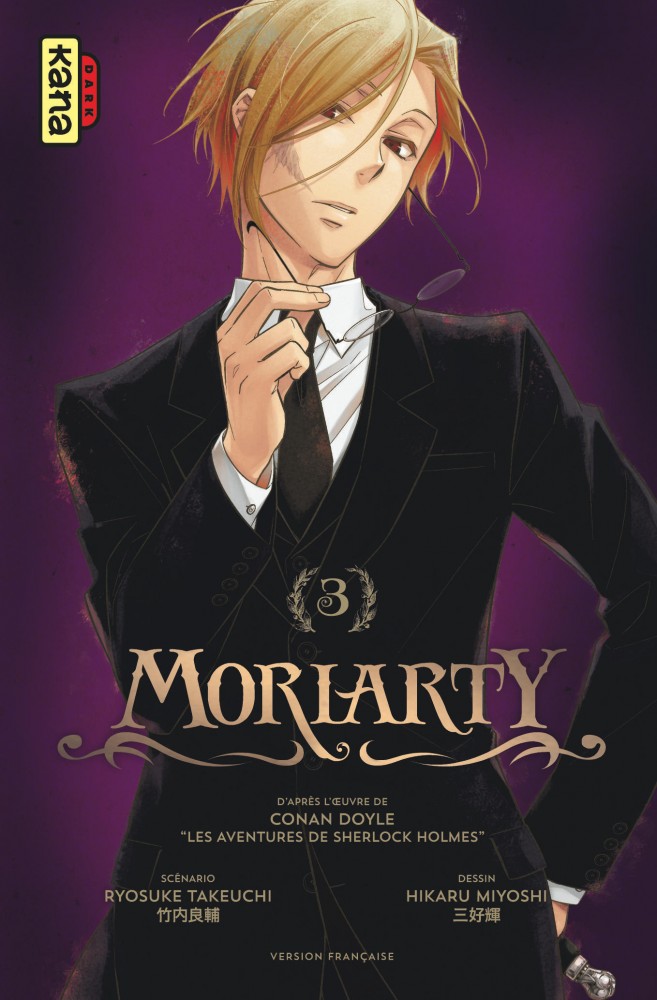 Moriarty Tome 12 Date De Sortie Moriarty – Tome 8: Livres Manga par Hikaru Miyoshi, Ryosuke Takeuchi, Patrick Honnoré chez Kana