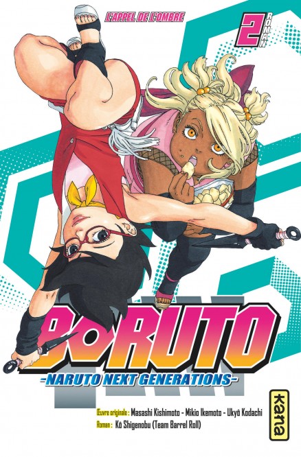 Boruto - romans – Tome 2 – L'appel de l'ombre - couv