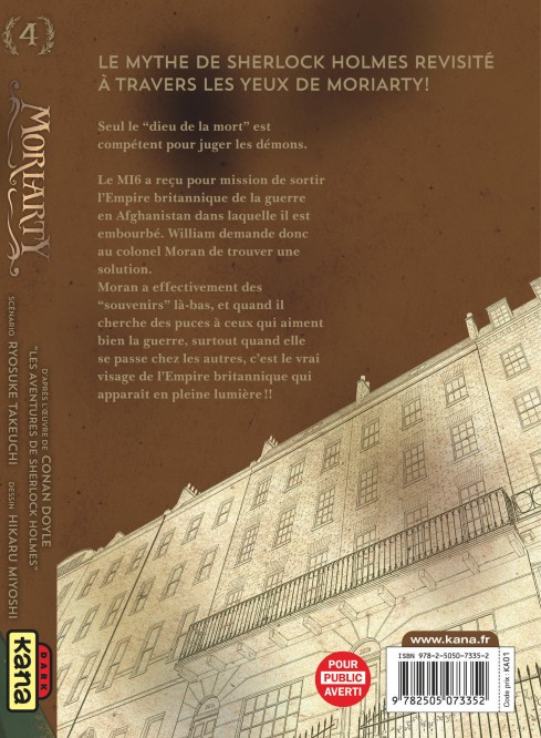 Moriarty – Tome 4 - 4eme