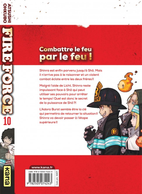 Fire Force – Tome 10 - 4eme