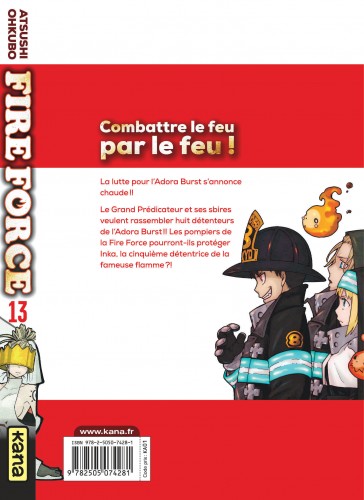 MANGA FIRE FORCE TOME 13 MANGA / LIVRE NEUF