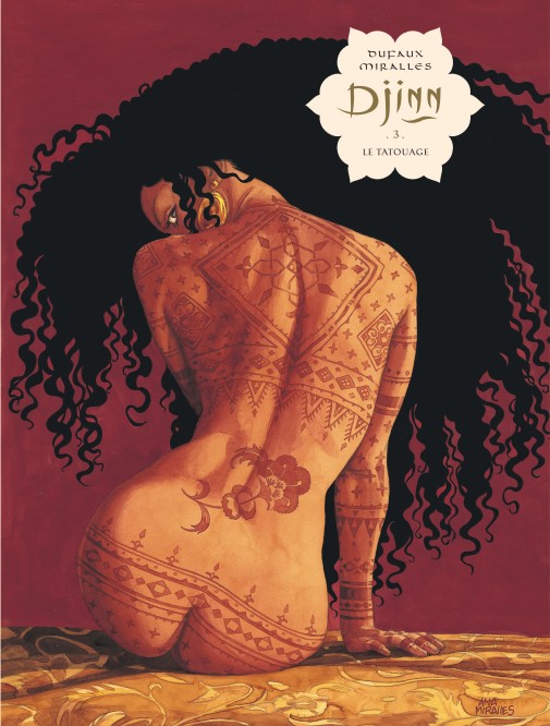 Djinn – Tome 3 – Le Tatouage - couv