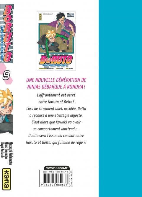 Boruto - Naruto next generations – Tome 9 - 4eme