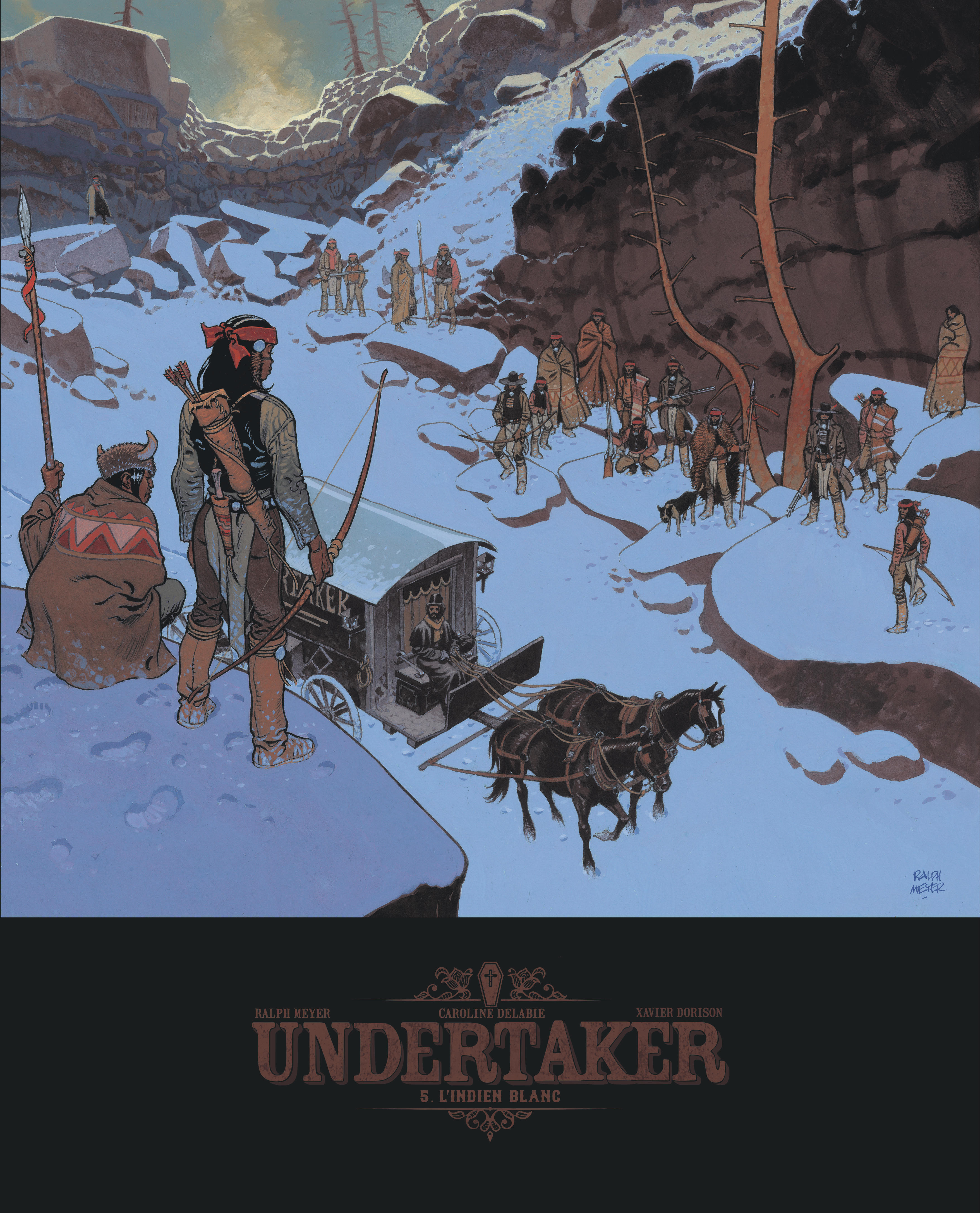 Undertaker – Tome 5 – L'Indien blanc - couv