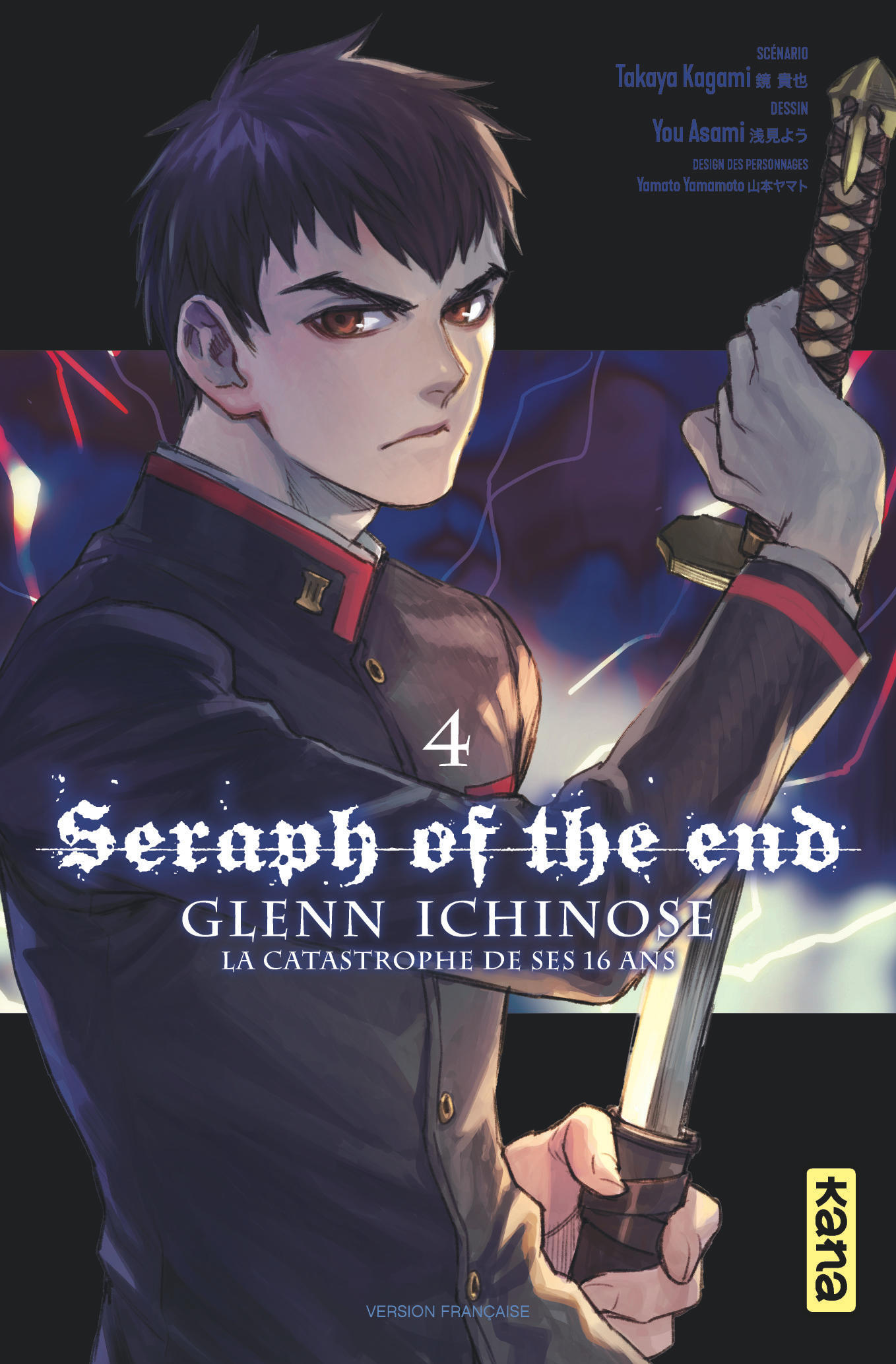 Seraph of the End - Glenn Ichinose – Tome 4 - couv