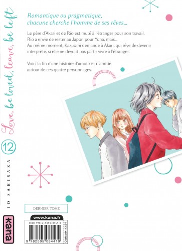 Love, be loved Leave, be left – Tome 12 - 4eme