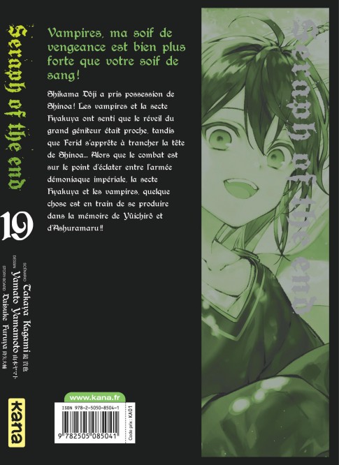 Seraph of the end – Tome 19 - 4eme