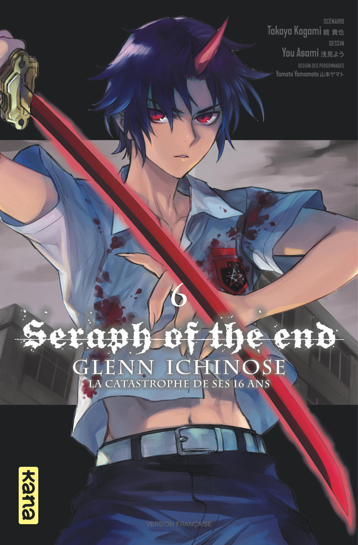 Seraph of the End - Glenn Ichinose – Tome 6 - couv