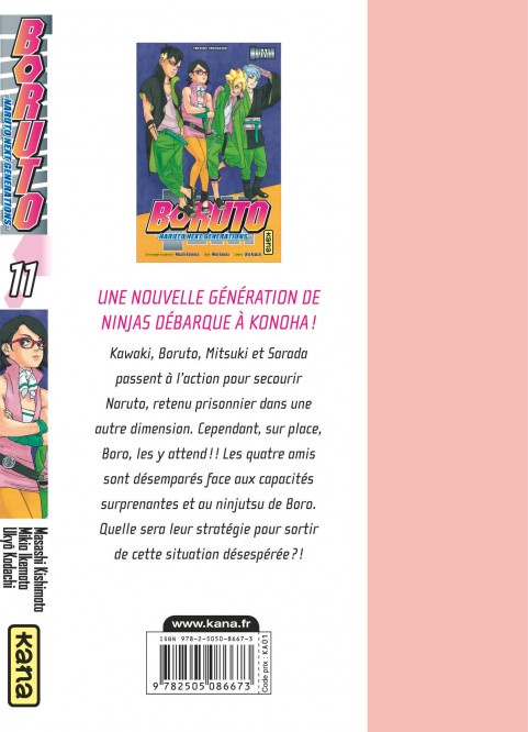 Boruto - Naruto next generations – Tome 11 - 4eme