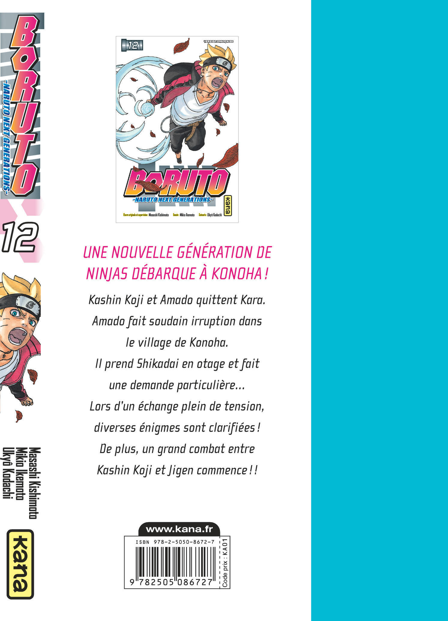 Boruto Naruto Next Generations Tome 12 Livres Manga Par Mikio Ikemoto Masashi Kishimoto 