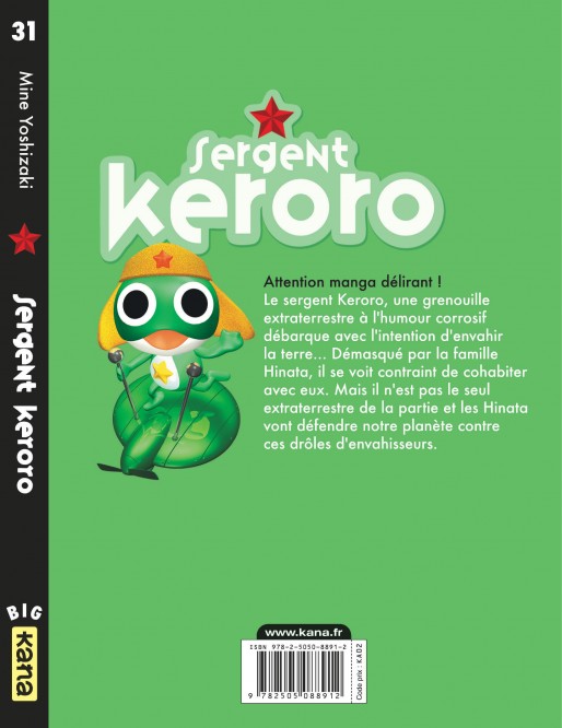 Sergent Keroro – Tome 31 - 4eme