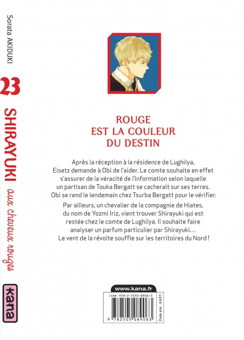 Shirayuki aux cheveux rouges – Tome 23 - 4eme