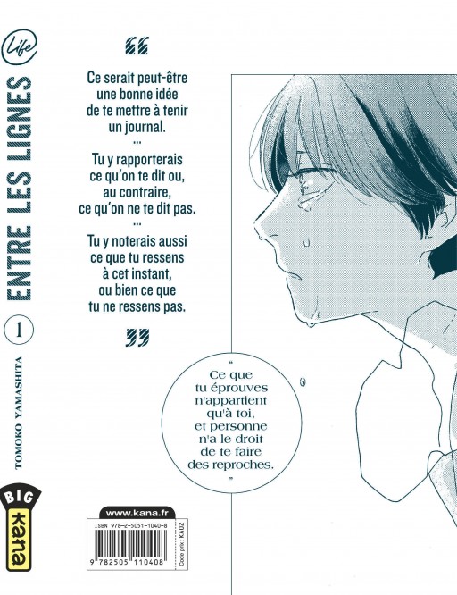 Entre les lignes – Tome 1 - 4eme