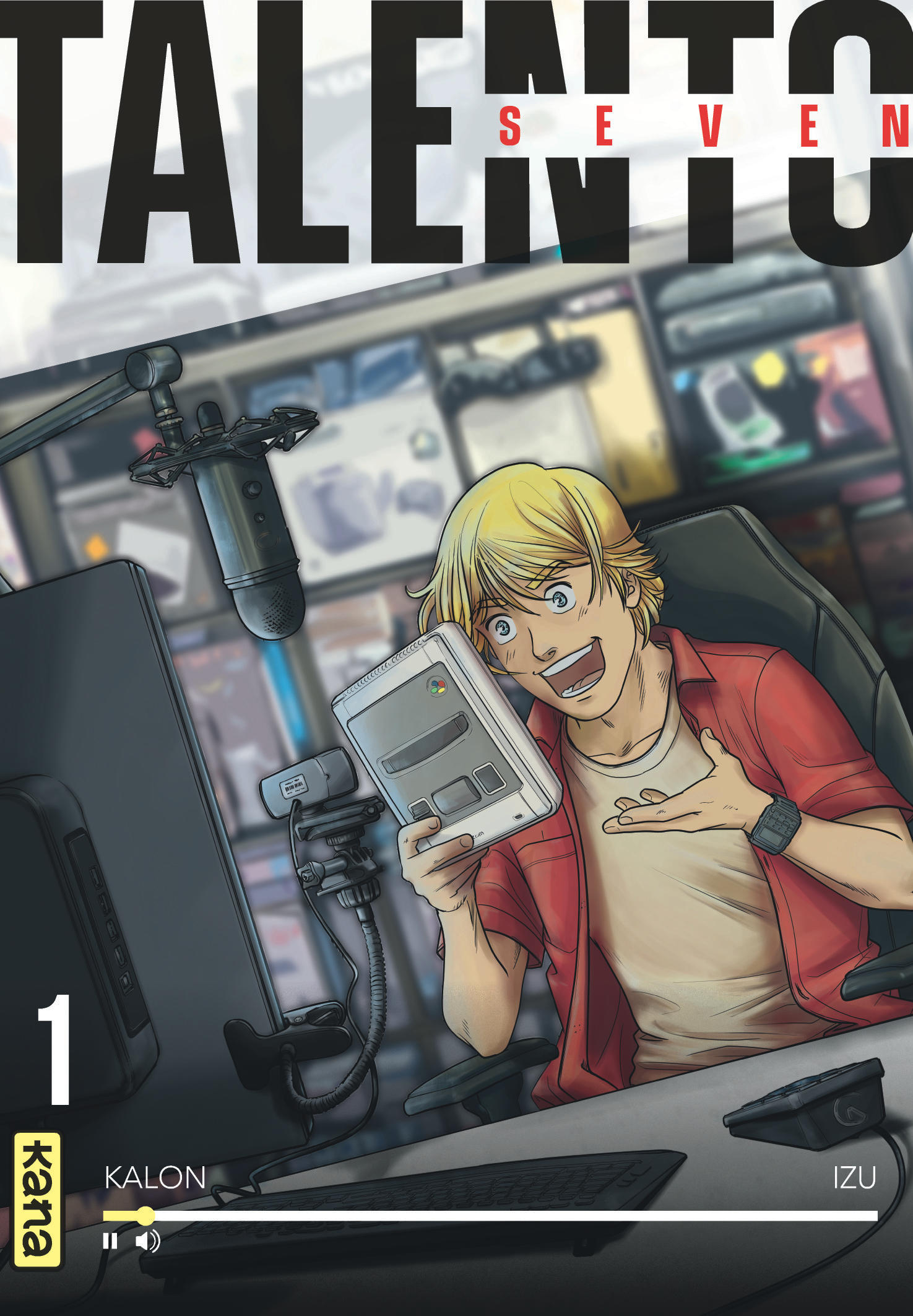 Talento Seven - tome 1 - couv