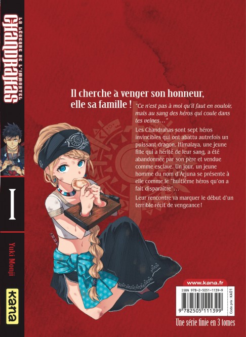 Chandrahas : la légende de l'immortel – Tome 1 - 4eme