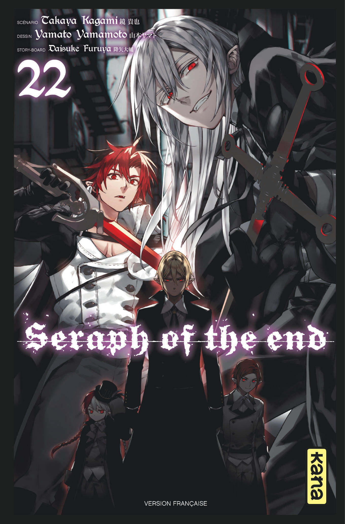 Seraph of the end – Tome 22 - couv
