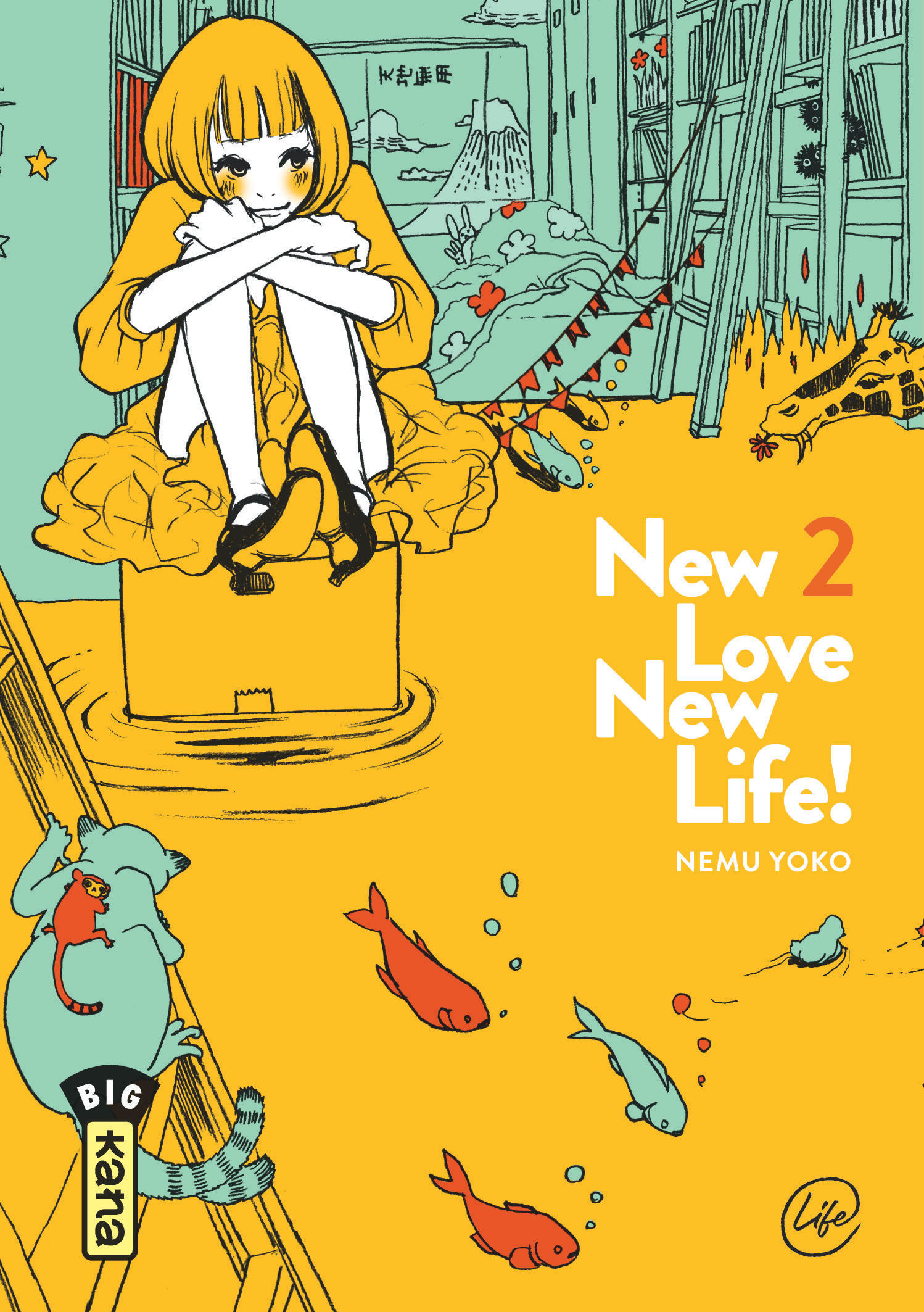 New love, new life ! T2 - couv