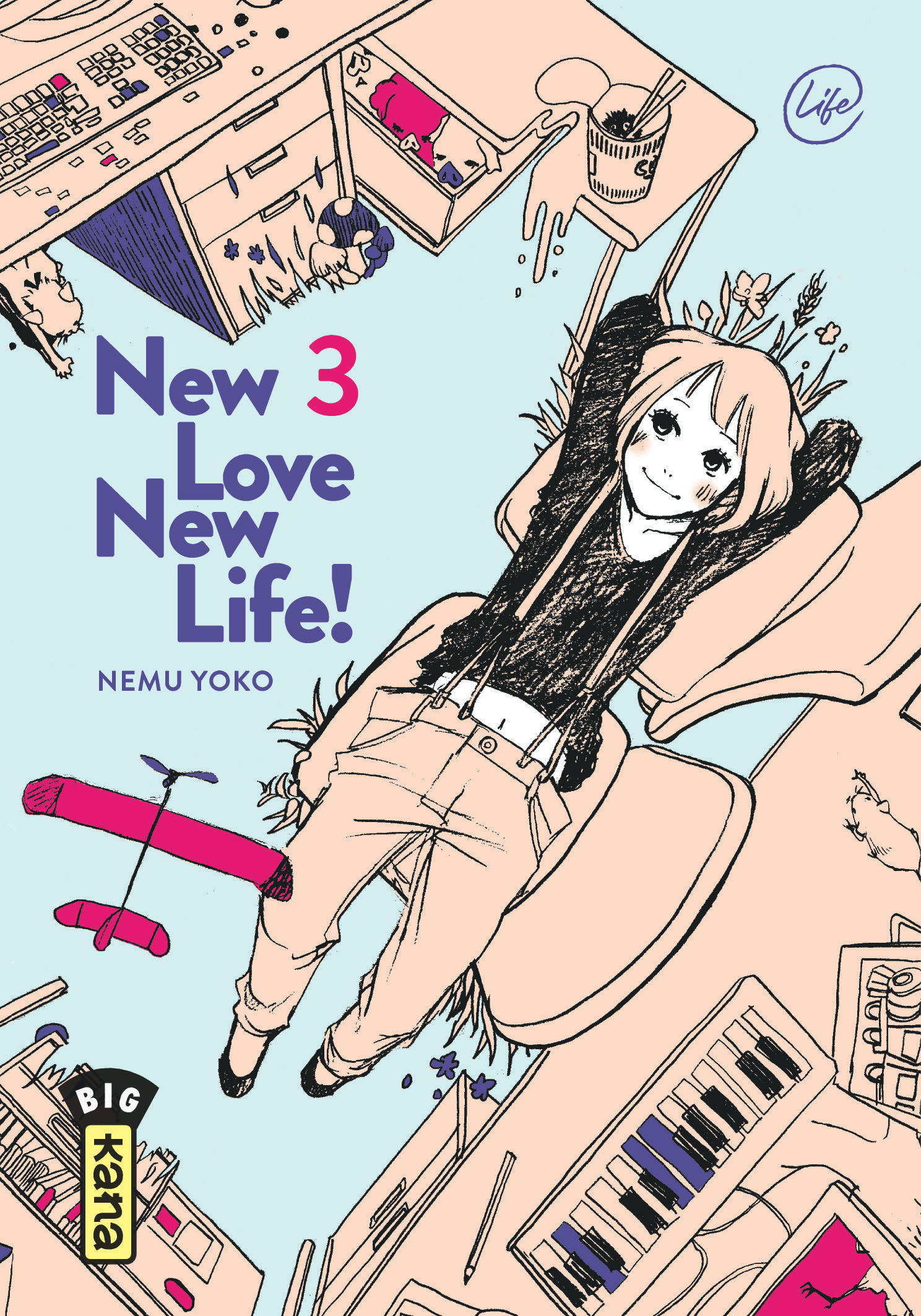 New love, new life ! T3 - couv