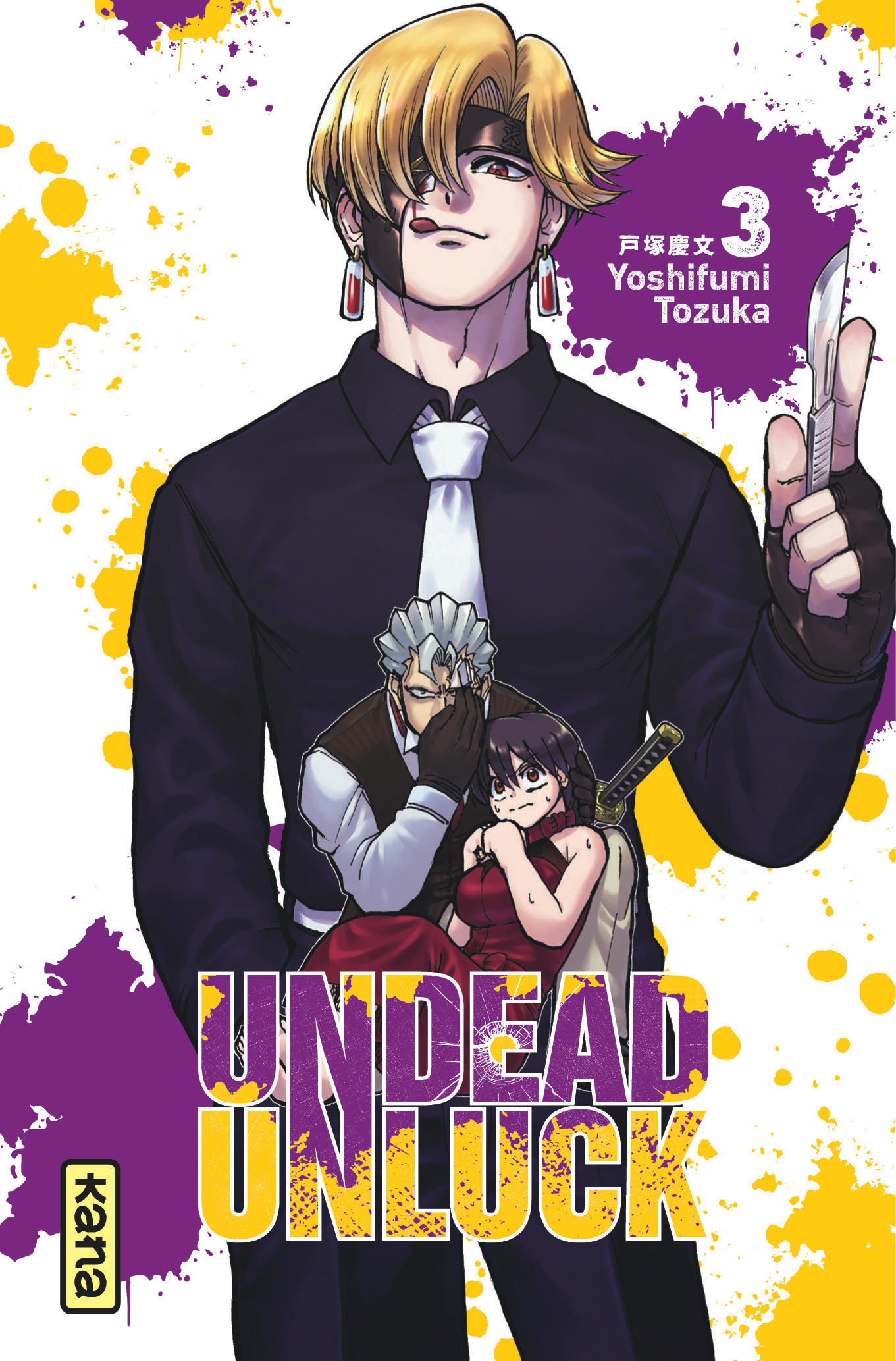 Undead unluck T3 - couv