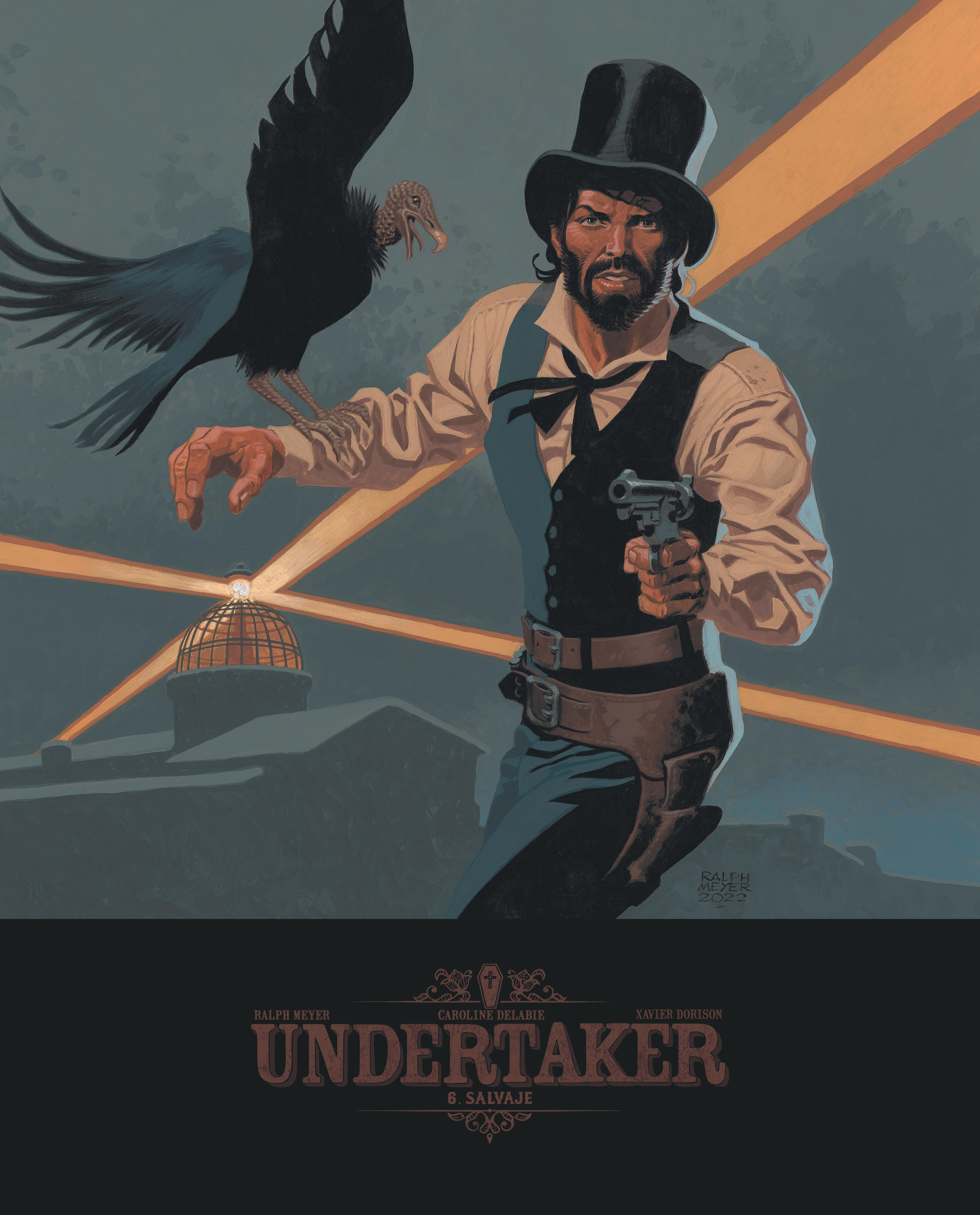 Bandes dessinées - Undertaker - Tome 2 La danse des vautours - édition  bibliophile (édition bibliophile) - DARGAUD