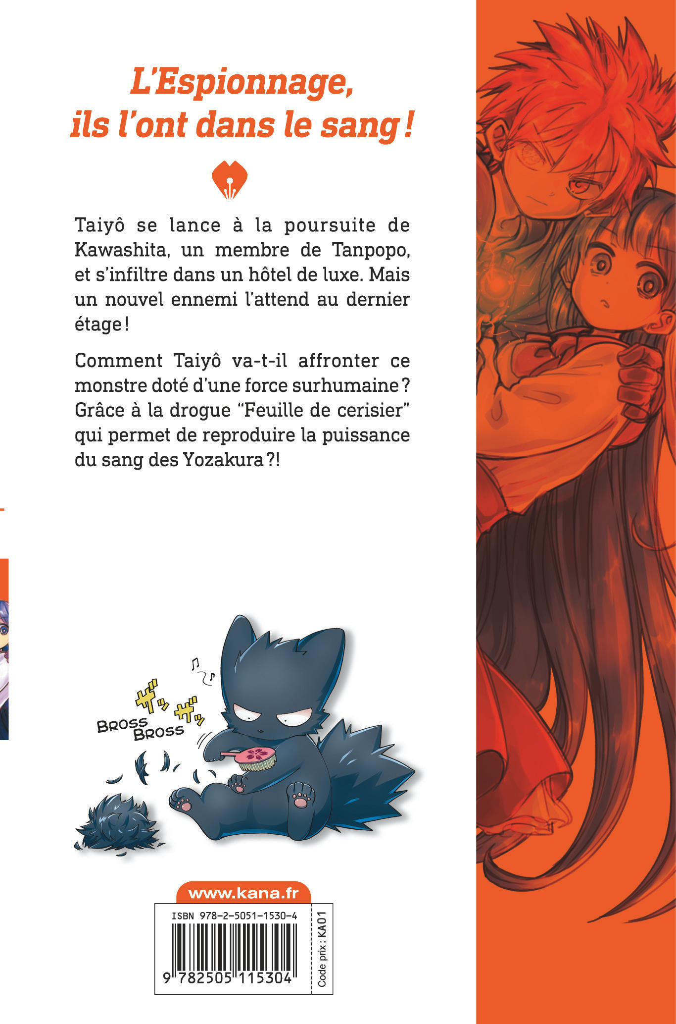 Mission Yozakura family Tome 6 Livres Manga par Hitsuji Gondaira, Frédéric Malet chez Kana