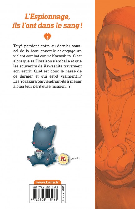 Mission: Yozakura family – Tome 10 - 4eme