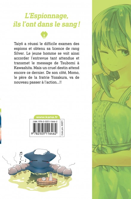 Mission: Yozakura family – Tome 12 - 4eme