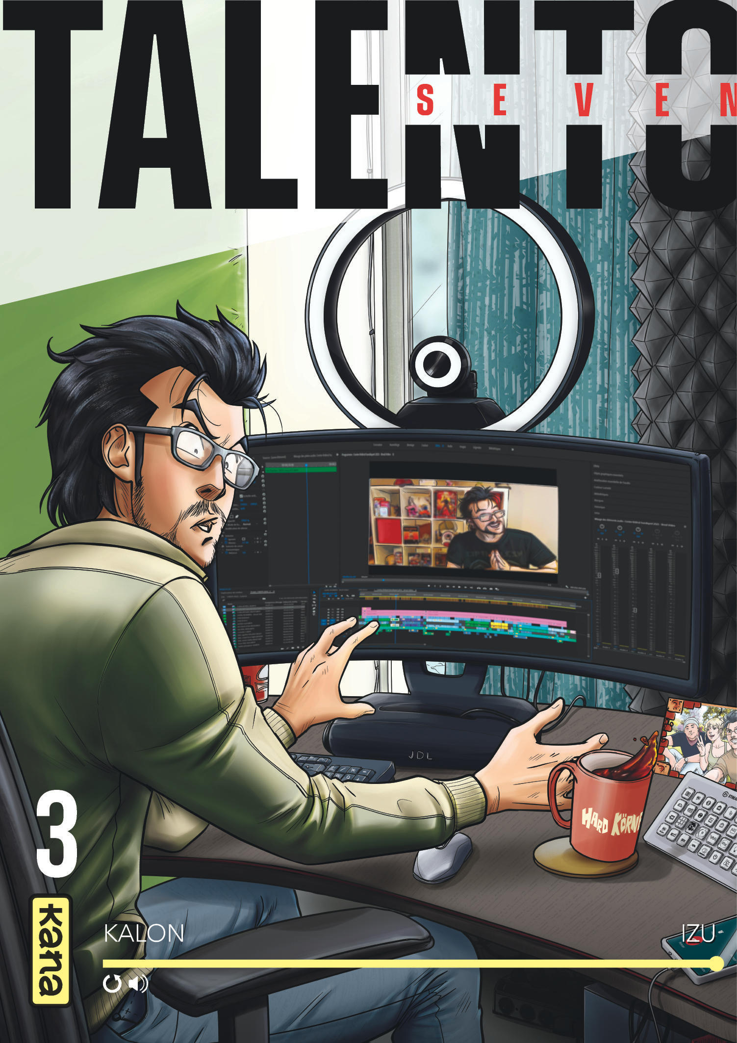 Talento Seven - tome 3 - couv