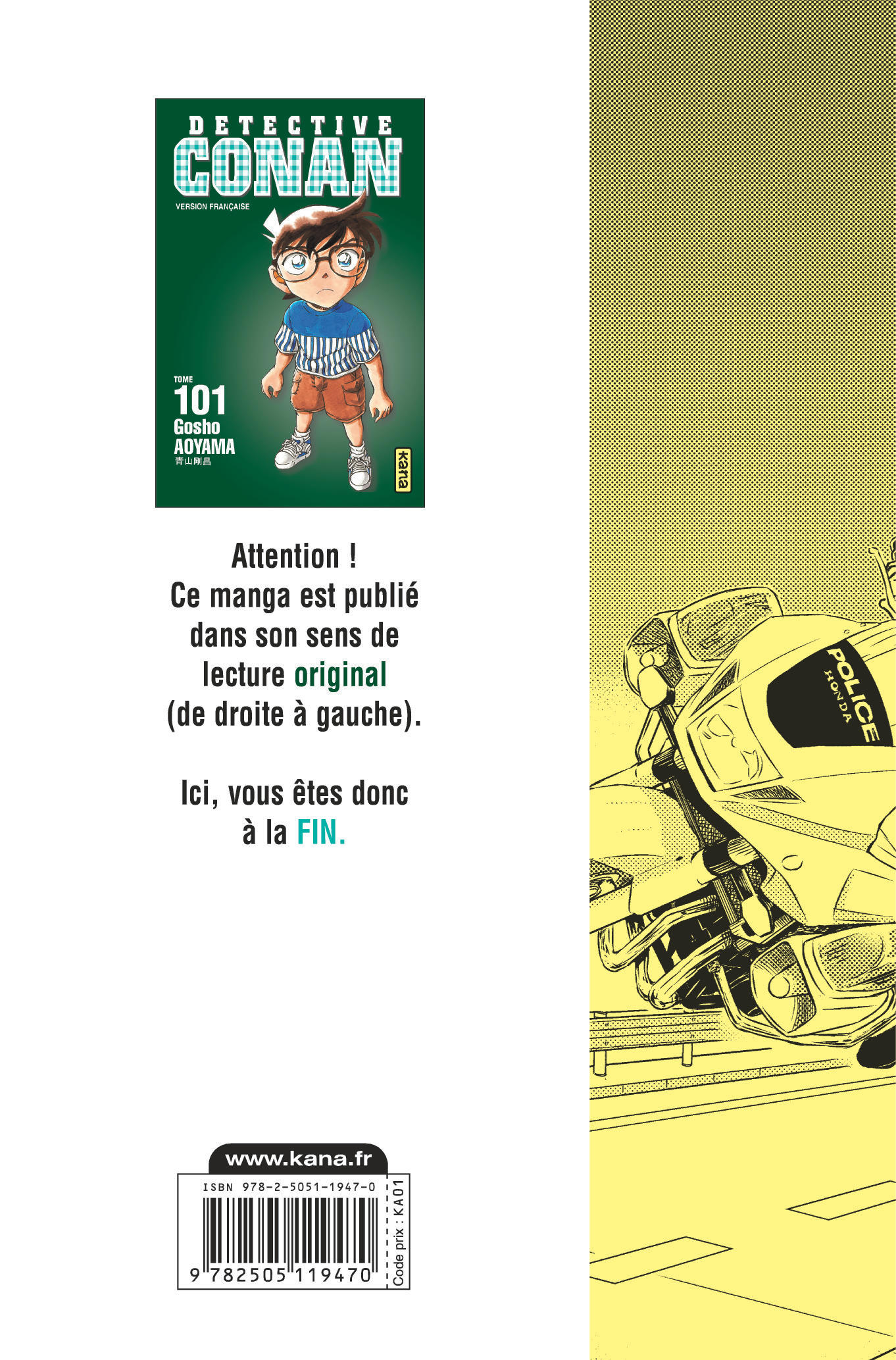 Détective Conan T101 - 4eme