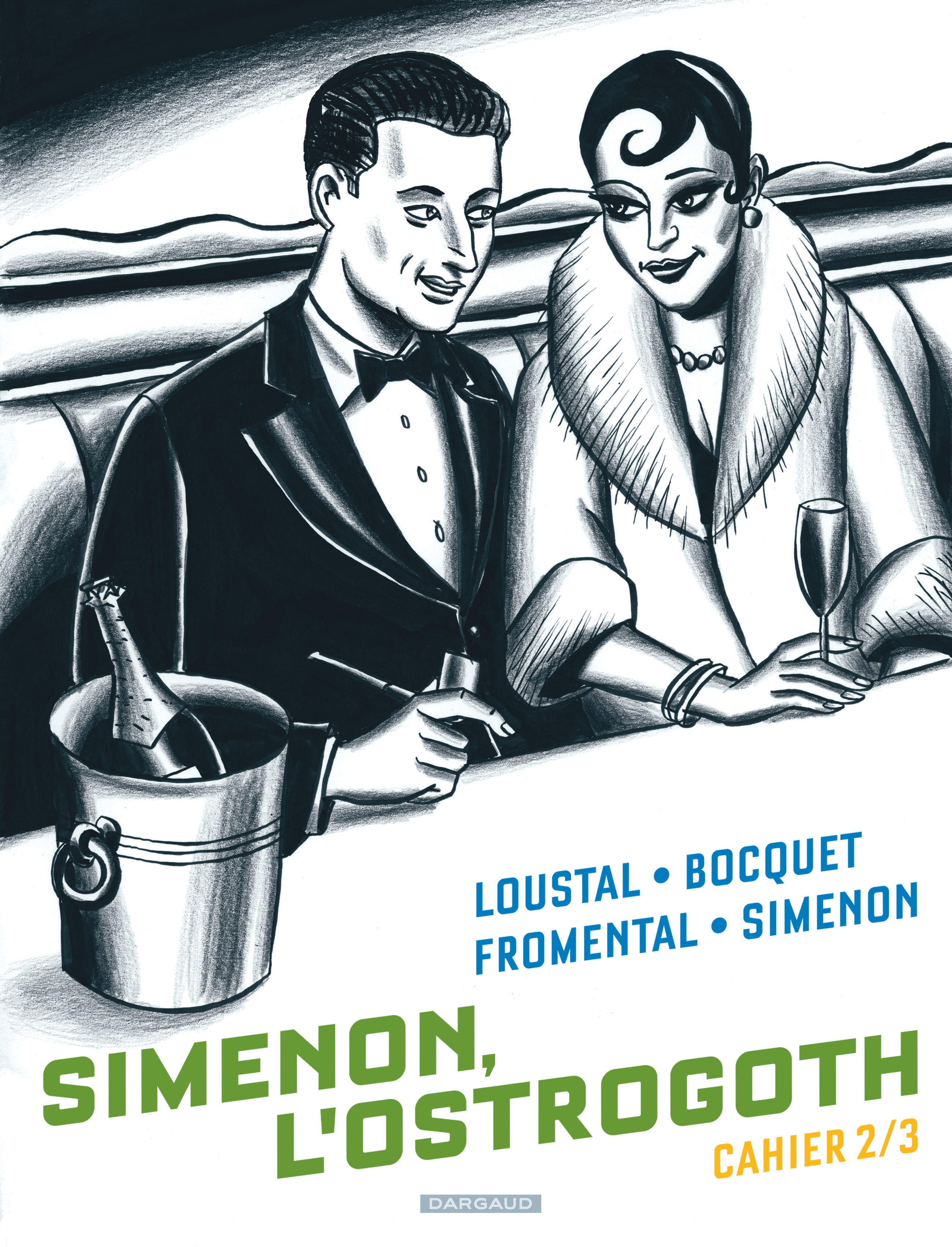 Simenon, l'Ostrogoth 2/3 - couv